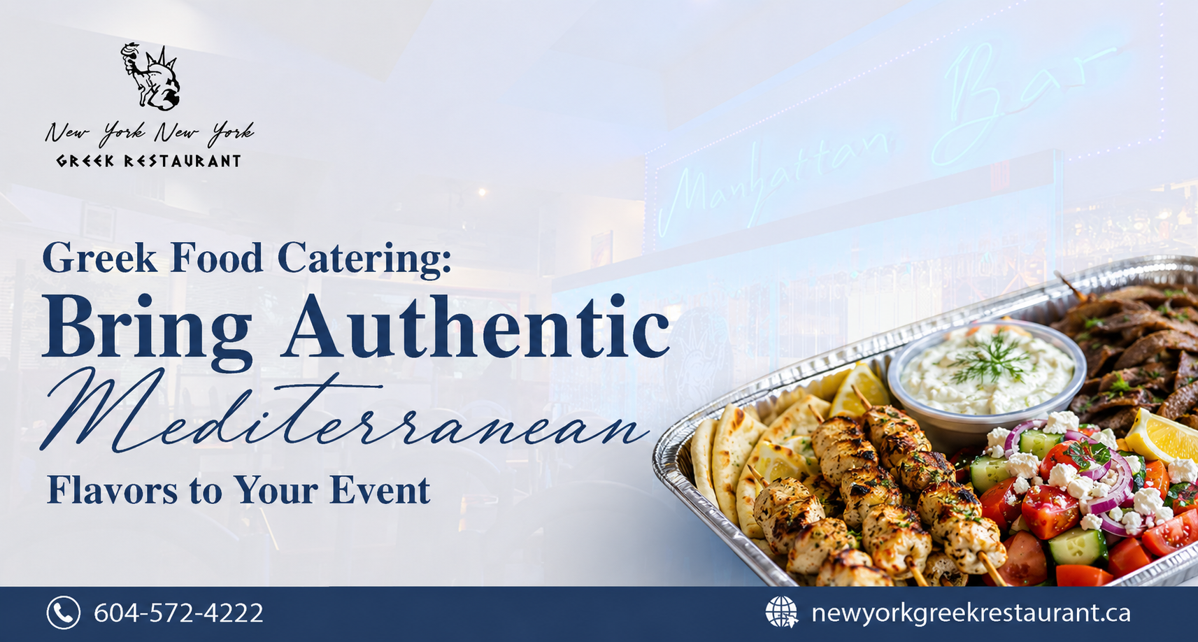 Greek Food Catering: Bring Authentic Mediterranean Flavors to Your Event