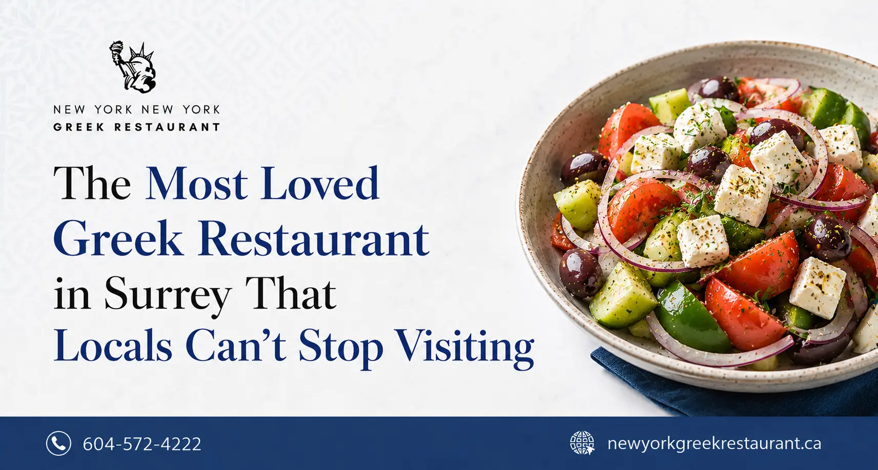 The Most Loved Greek Restaurant in Surrey That Locals Can’t Stop Visiting